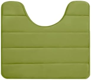 2024 Memory Foam U-Shape Bath Mat Green
