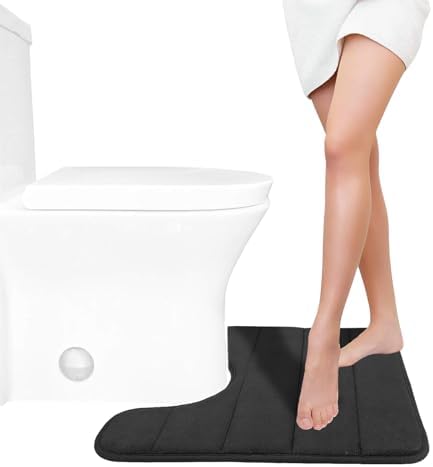 2024 Non-Slip Memory Foam Bath Mat U Shape
