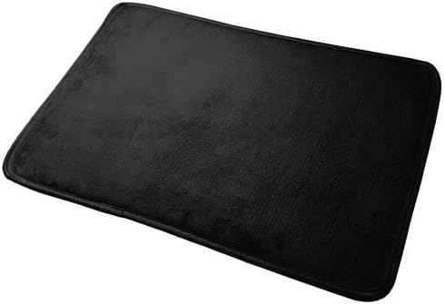 Custom Area Rug with Image Logo Text 24x16in Black