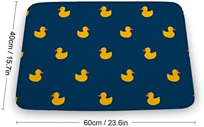 Ducks Bathroom Rug with Non-Slip Backing and Soft Texture 1