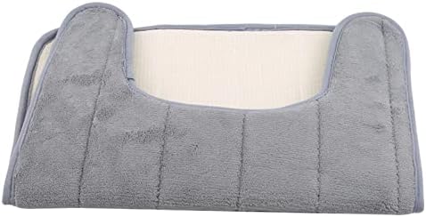 QXPDD Bath Mats Non Slip Memory Foam U Shape Rug