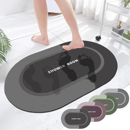 Super Absorbent Quick Drying Bath Rug 16x24in