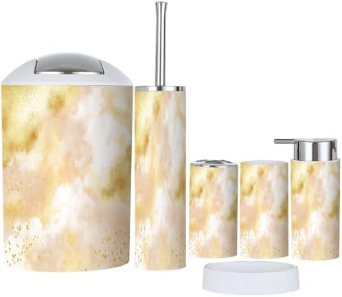 Boho Fantastical Bathroom Accessory Set 6 Piece