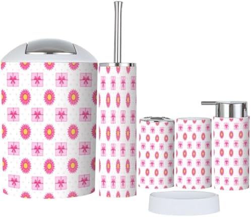 Happy Mother Day 6-Piece Bathroom Accessory Set