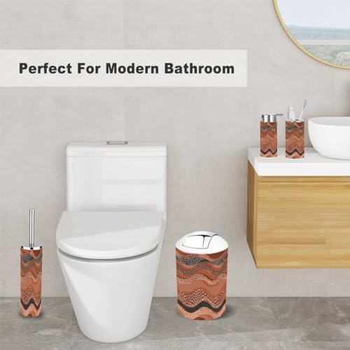 Wavy Style 6-Piece Bathroom Accessory Set
