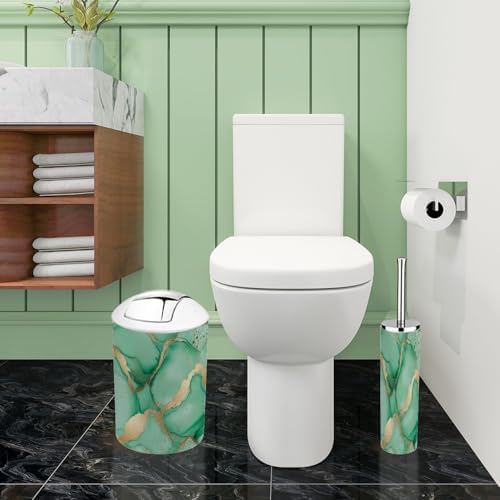 Boho Marble 6-Piece Bathroom Accessory Set