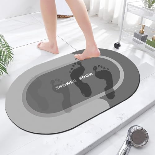 Super Absorbent Quick Drying Bath Rug 16x24in