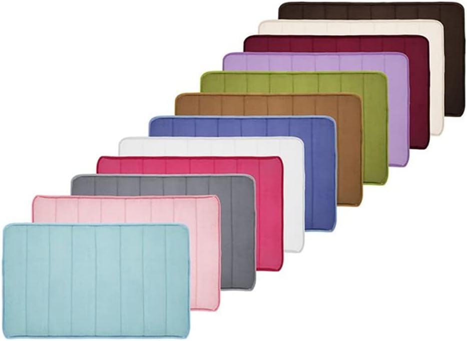 Valcatch 17x24 Inch Memory Foam Bath Mat