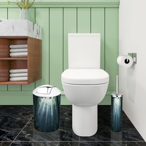 Boho Bathroom Accessories Set of 6 Modern Design
