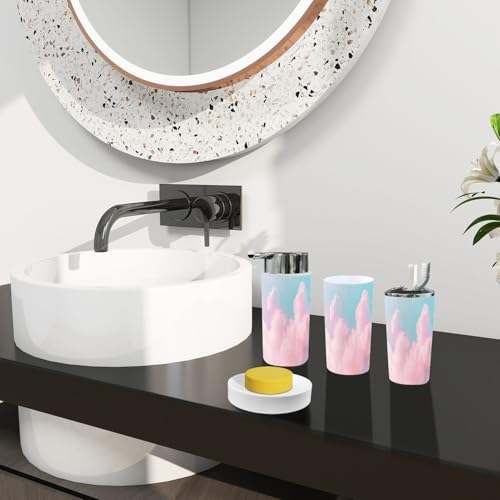 Boho Cloud Series 6 Piece Bathroom Accessory Set