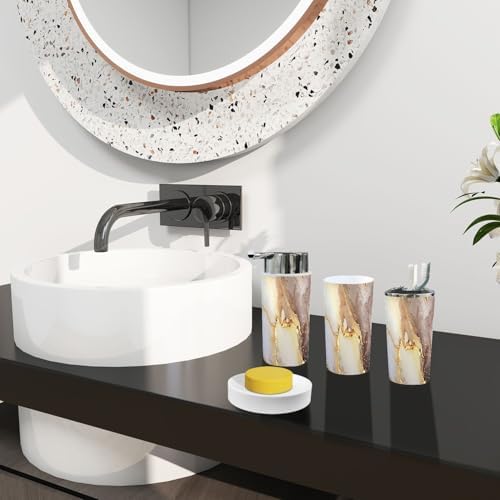 Boho Luxury Bathroom Accessories Set of 6