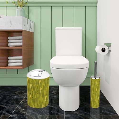 Boho Retro 6 Piece Bathroom Accessory Set 1