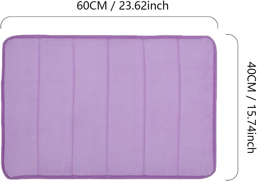 Valcatch 17x24 Inch Memory Foam Bath Mat