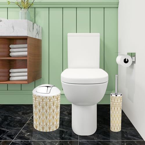 TRANQDEHOM 6 Piece Boho Bathroom Accessories Set