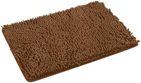 Pink Bath Rug 27x18 Non-Slip Shaggy Microfiber Plush