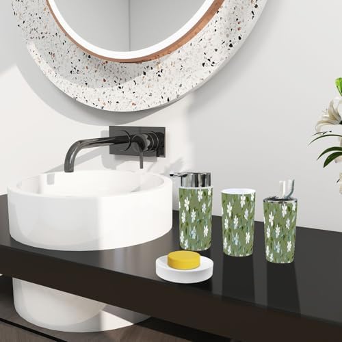 Boho Fresh Little Daisy Bathroom Accessory Set 6 Piece