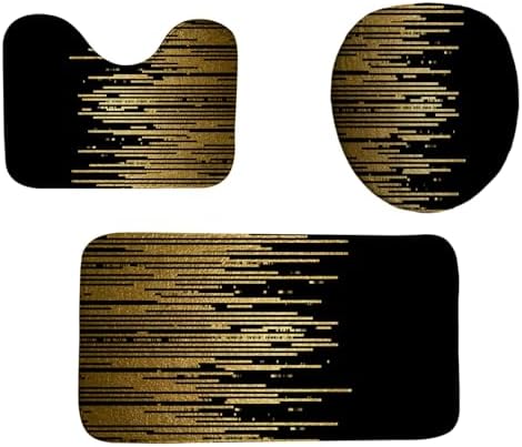 CAPSCEOLL Memory Foam Bath Mat Set of 3