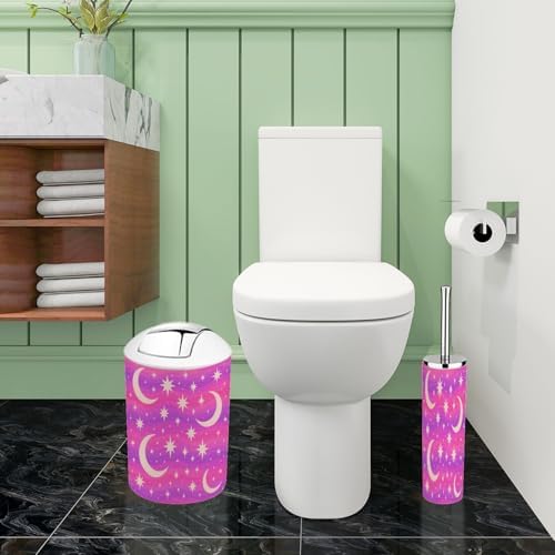 Boho Style Bathroom Accessory Set 6 Piece