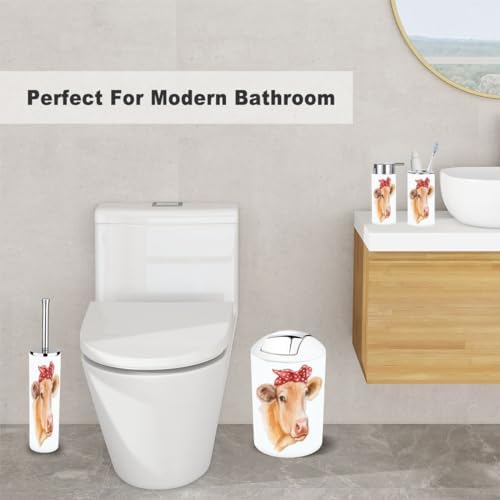 Farm Animal Bathroom Accessory Set 6 Piece 1