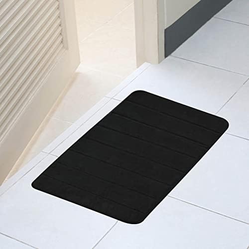 Memory Foam Bathroom Rug 24x16 Inch Non-Slip and Machine Washable