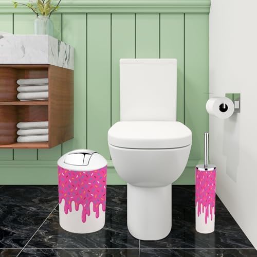 Boho Cream Bathroom Accessory Set 6 Piece