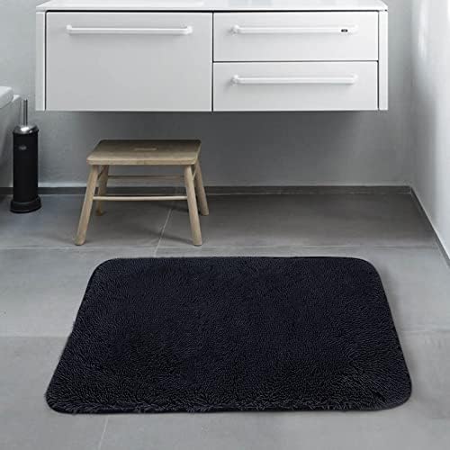 Soft Non-Slip Bathroom Rug Set - Machine Washable