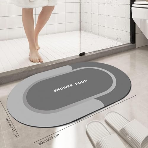 Super Absorbent Quick Drying Bath Rug 16x24in