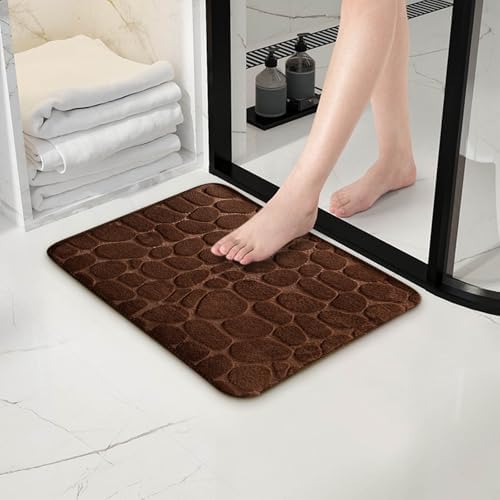 Non-Slip Memory Foam Bath Rug 20x32 Inches