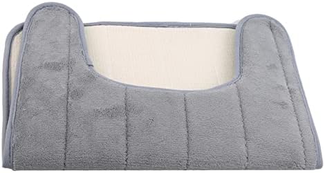 QXPDD Bath Mats Non Slip Memory Foam U Shape Rug