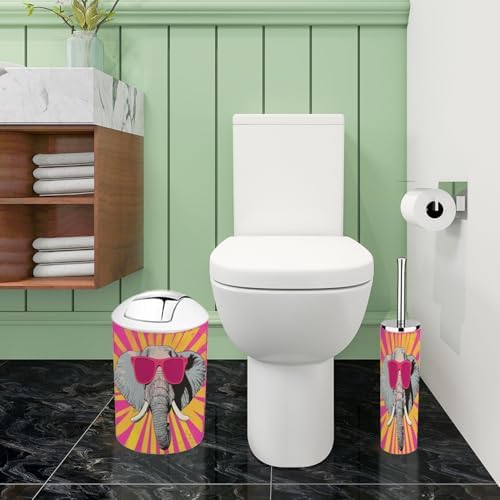 Boho Animal Bathroom Accessory Set 6 Piece