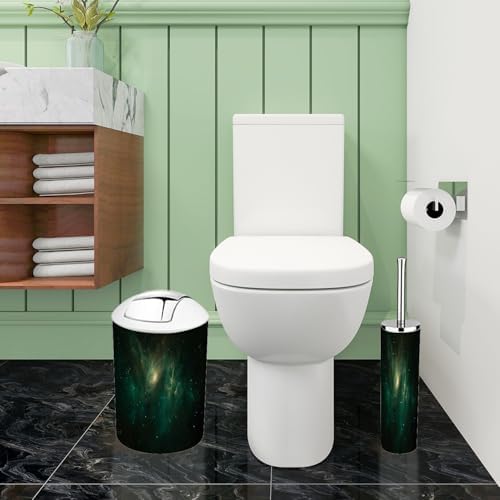 Boho Style Bathroom Accessory Set 6 Piece 1