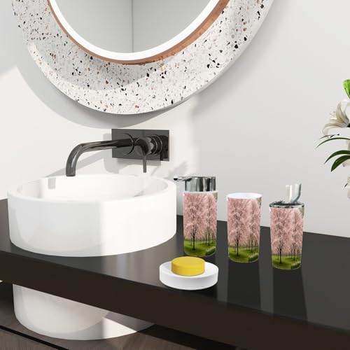 TRANQDEHOM 6-Piece Bathroom Accessory Set 1
