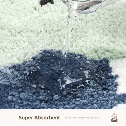 Molesun Frog Bath Rug Mat Extra Soft Non-Slip Microfiber Bath Mat