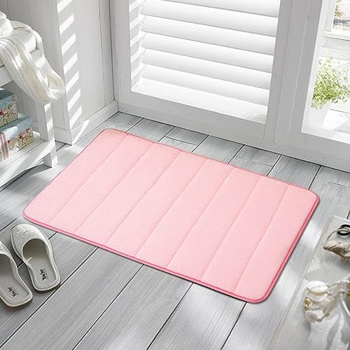 Memory Foam Bath Mat with Coral Velvet Feel 1