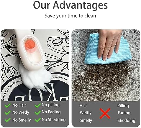 HOmatME 24 x 16 Quick Dry Non-Slip Bathroom Rug