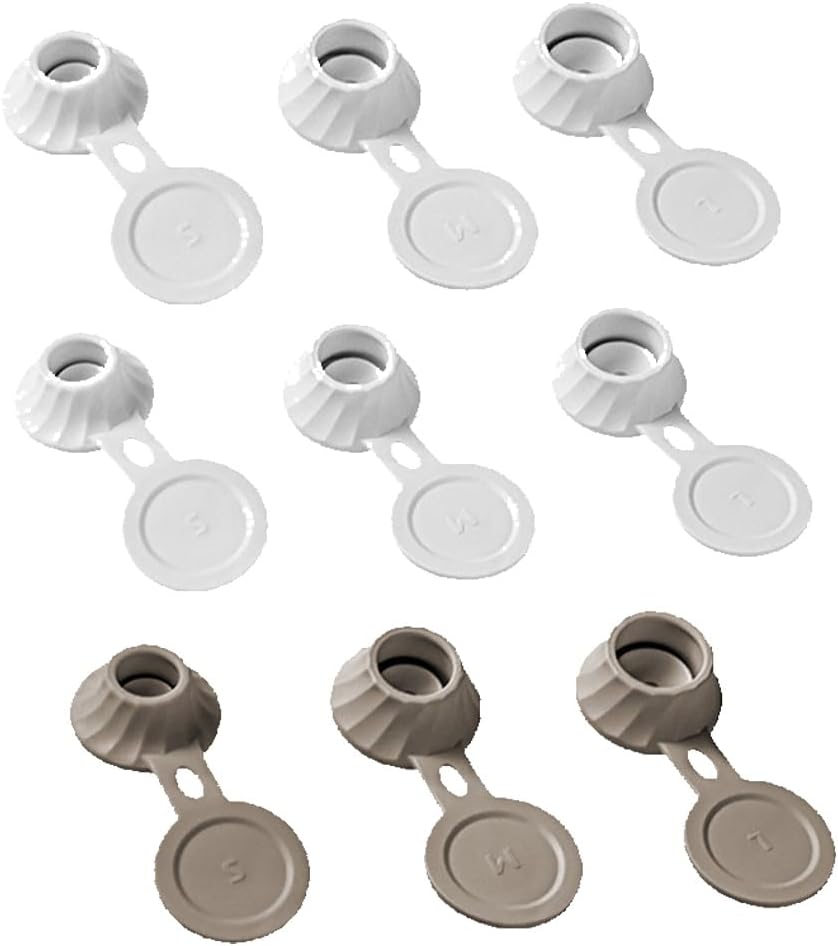 NOIAFZY 9PCS Vertical Bottle Stand Cap Set
