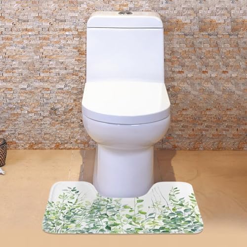 Maiyoinou Bathroom Toilet Rug Anti-Slip Water Absorbent Potty Training Mat