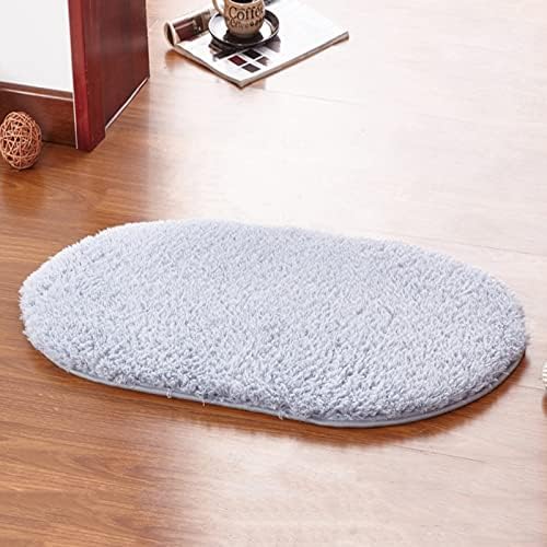 Altsuceser Light Blue Bathroom Floor Mat