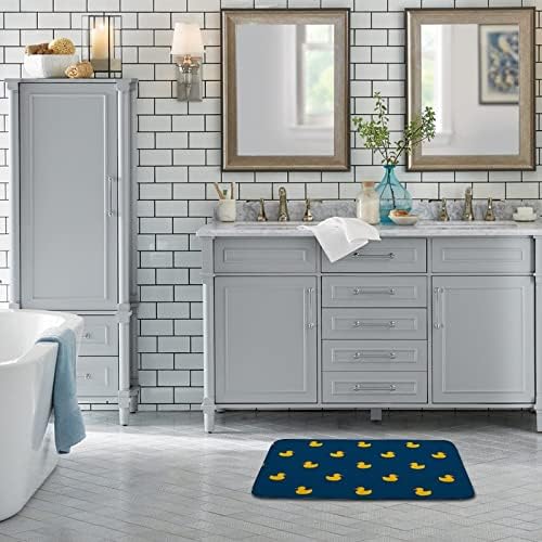 Ducks Bathroom Rug with Non-Slip Backing and Soft Texture 1