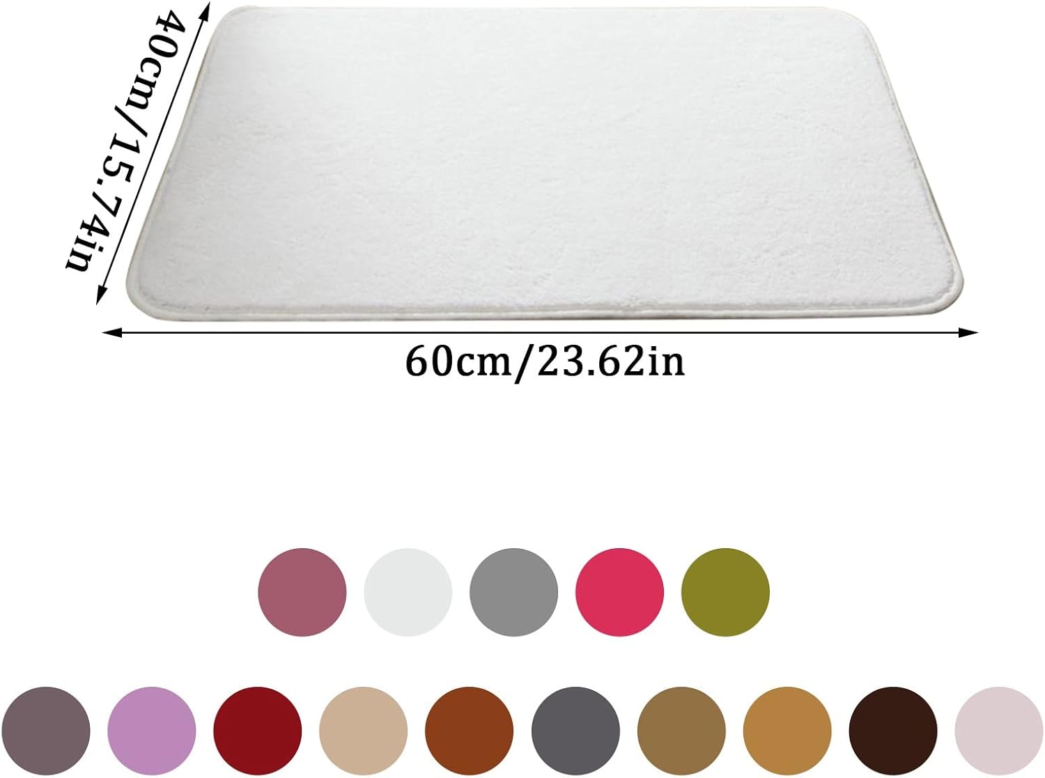 Ultra Soft Non-Slip Bath Mats for Bathroom Safety and Comfort