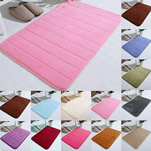 Memory Foam Bath Mat Rug with Non-Slip Backing