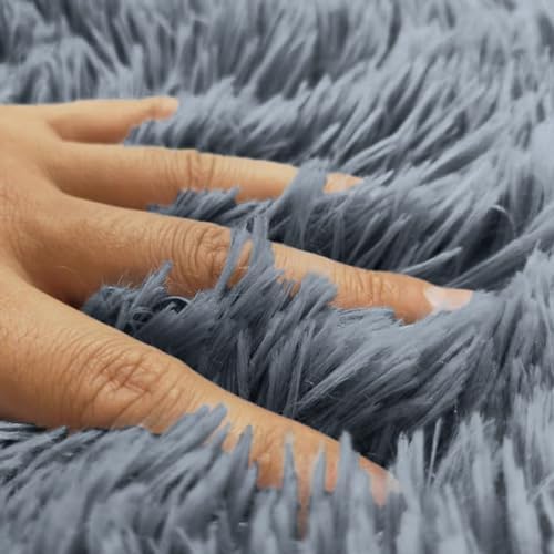 4PCS Bath Mat Set Non-Slip Soft Water Absorbent
