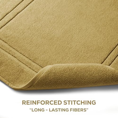 ALIBI Bath Mat Set 2 Pack Luxury Cotton Towel
