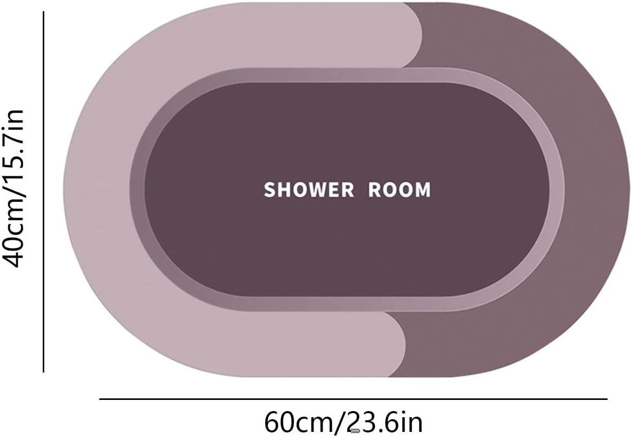 Modernized Magic Bath Mat - Non Slip Super Absorbent Quick Dry