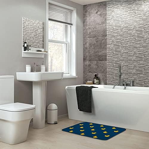 Ducks Bathroom Rug with Non-Slip Backing and Soft Texture 1