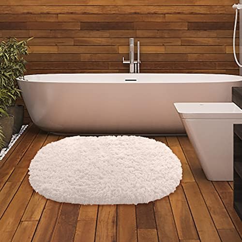 Luxury Microfiber Plush Bathroom Mat 24 x 16