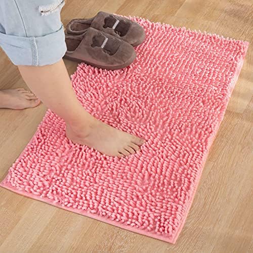 Luxury Chenille Shaggy Bath Rug 20 x 12