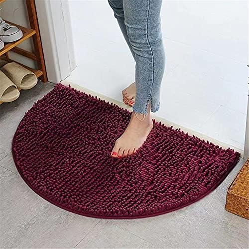 KELINFONG 20x14 Inch Bathroom Rug Set - Non-Slip Absorbent Soft Microfiber