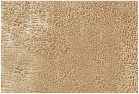 Soft Thick Chenille Bathroom Rug 20x12 Inch Non Slip