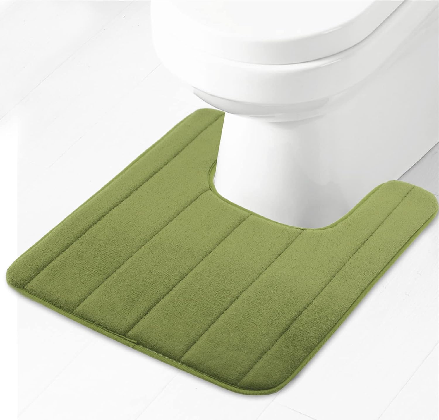 Lifup Soft U-Shaped Bath Mat 13x16ft Green